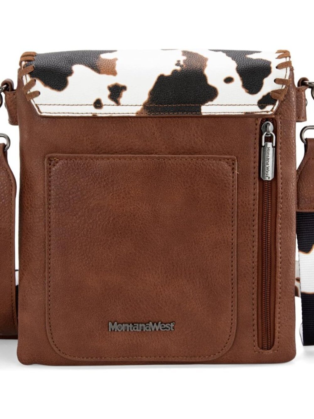 Crossbody Bags for Women with Dual Compartments Western Cross Body Purse with Le - Picture 3 of 6